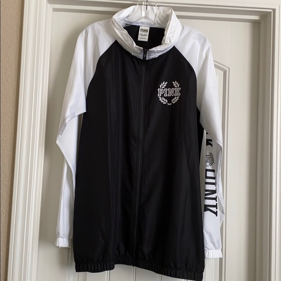 PINK Victoria's Secret Jackets & Blazers - Pink Windbreaker Size M/L